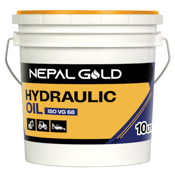 NEPAL GOLD Hydraulic Oil AW ISO VG 68 10 Ltr