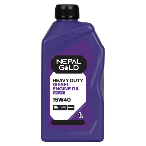 NEPAL GOLD Heavy Duty Diesel Engine Oil 15W-40 API CF-4 1 Ltr
