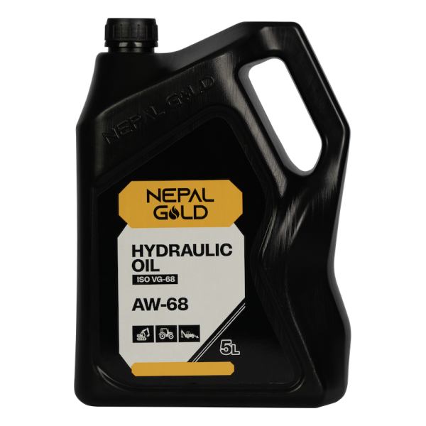 NEPAL GOLD Hydraulic Oil AW ISO VG 68 5 Ltr