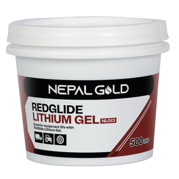 NEPAL GOLD RedGlide Lithium Gel NLGI-3 Lithium 500 GMS